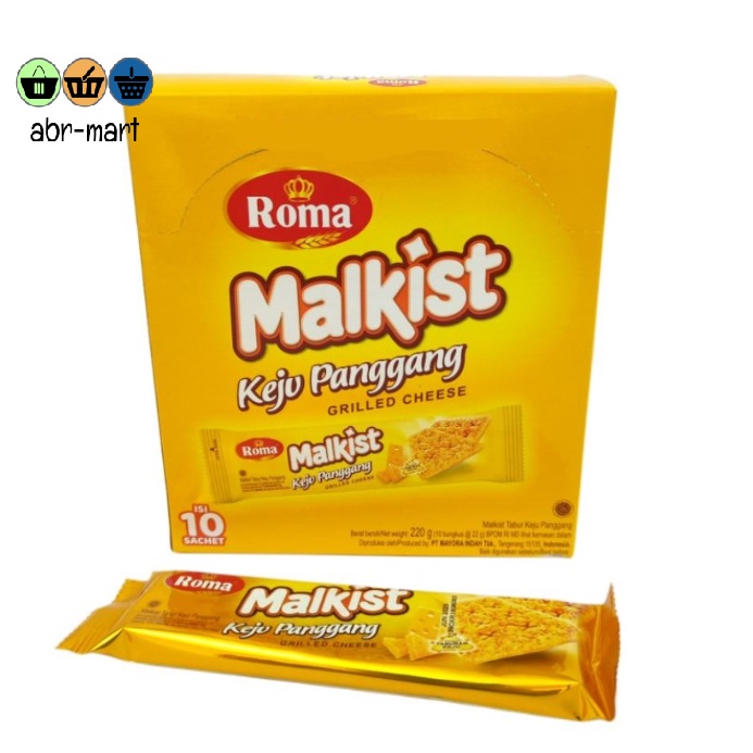 

ROMA MALKIST KEJU PANGGANG BOX ISI 10 PCS**