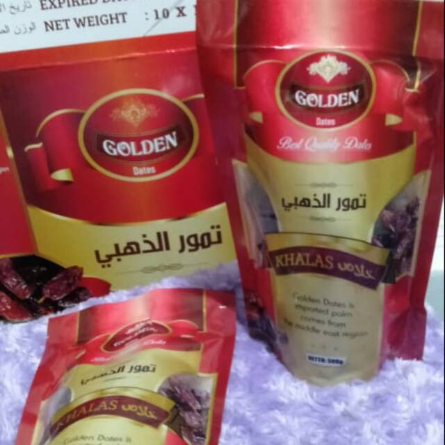 

Kurma Golden Dates Khalas Premium 500gr