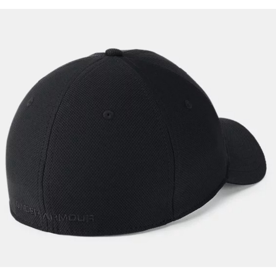 Topi UNDER ARMOUR UA Blitzing 3.0 Cap ALL BLACK Hat Original 100%