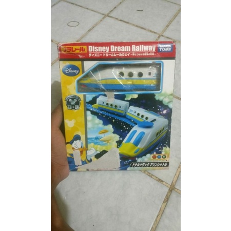 Diorama-Diecast Kereta Takara Tomy-Tomy-Plarail Disney Dream Railway Donald Duck Train-Plarail Donal