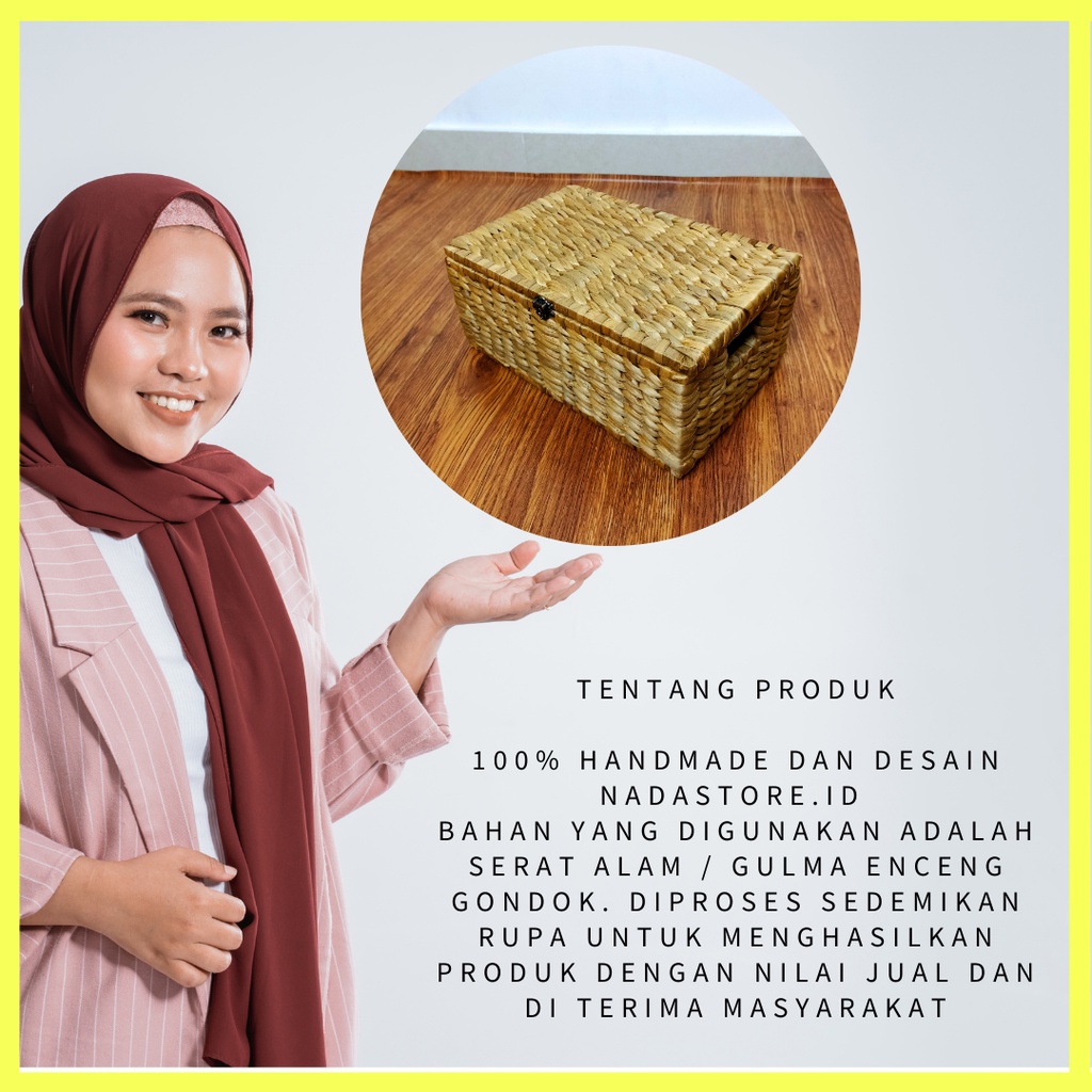 KERANJANG / HAMPERS BOX / STORAGE / KOTAK PENYIMPANAN / KOTAK PERHIASAN / AESTHETIC BOX