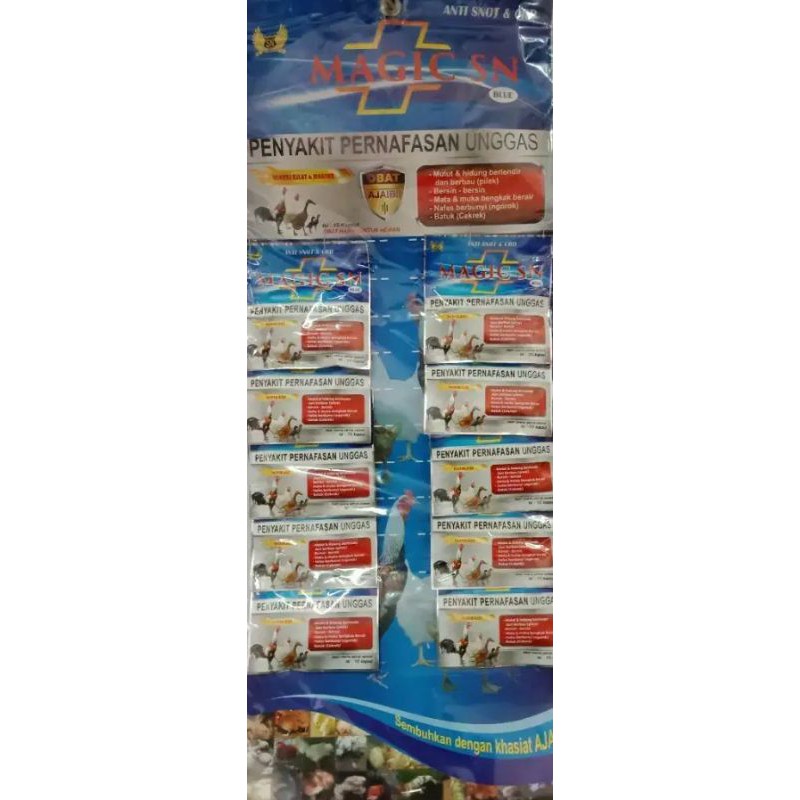 jamu ayam MAGIC BLUE SN
