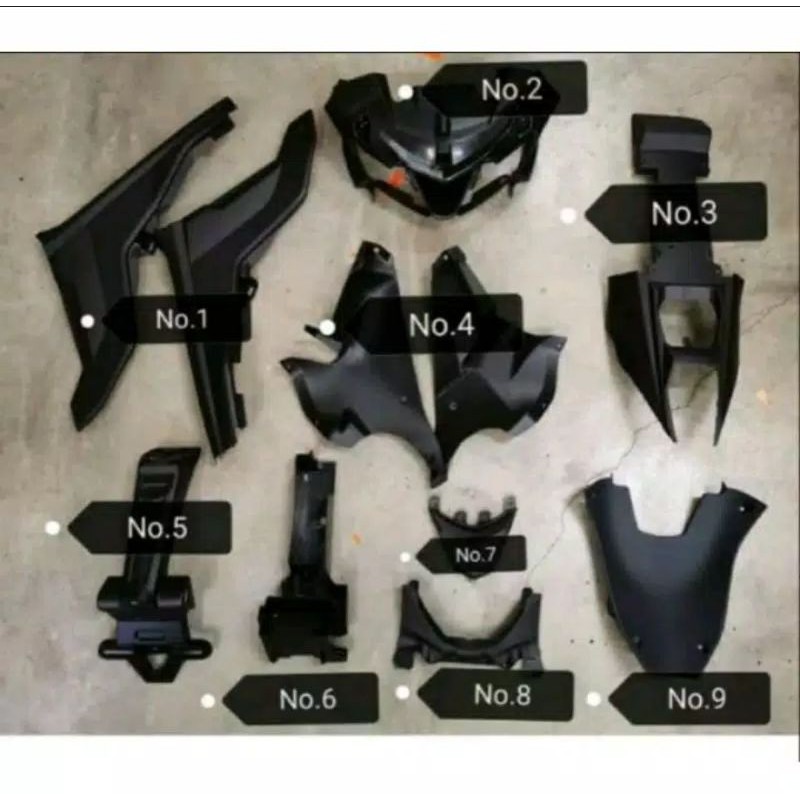 Cover full body kasar yamaha R15 VVA V3 original yamaha ygp punya