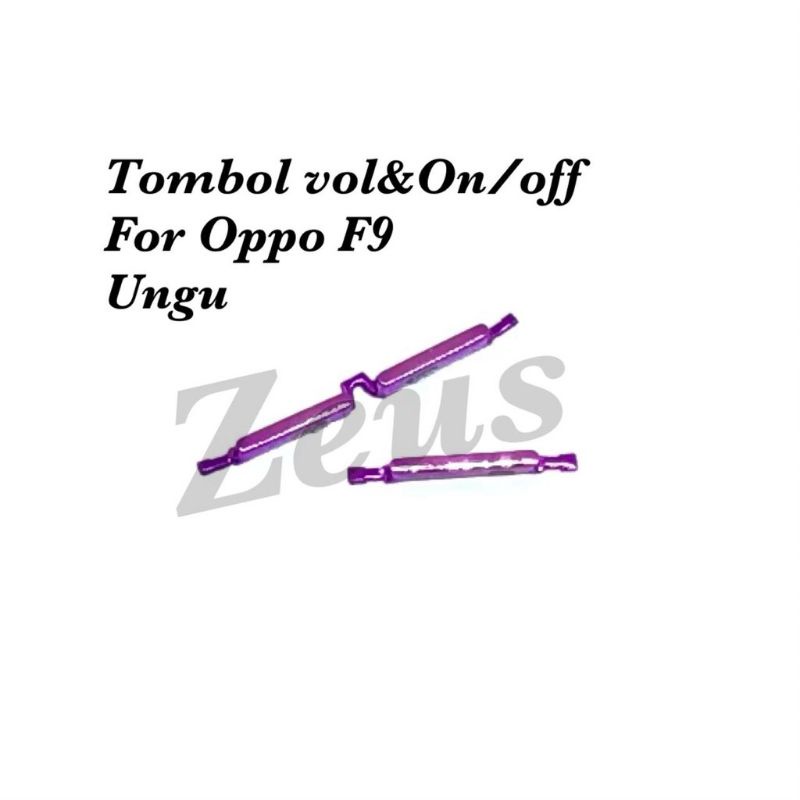 Tombol Luar On Off Volume Power Oppo F9 Original