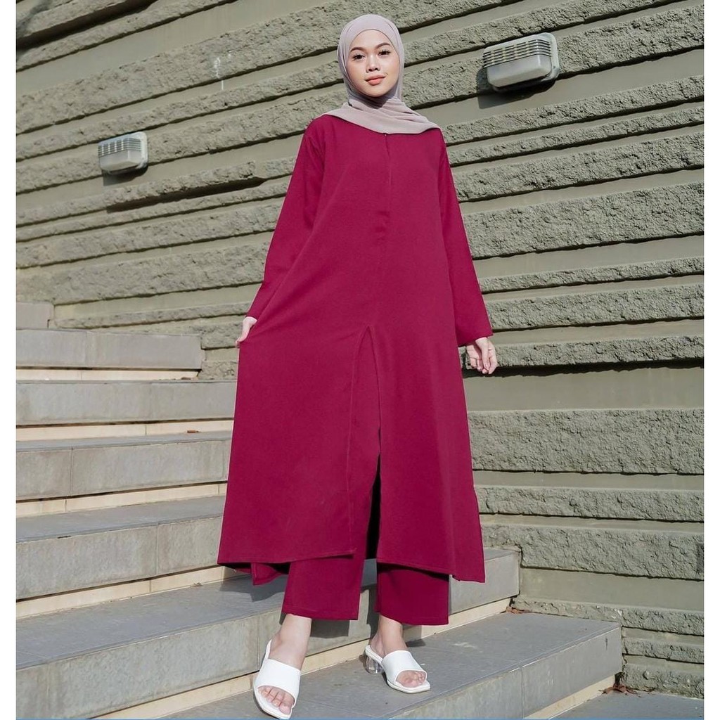 (1KG MUAT 5PCS) SALVIA LONGSET GAMIS ORI