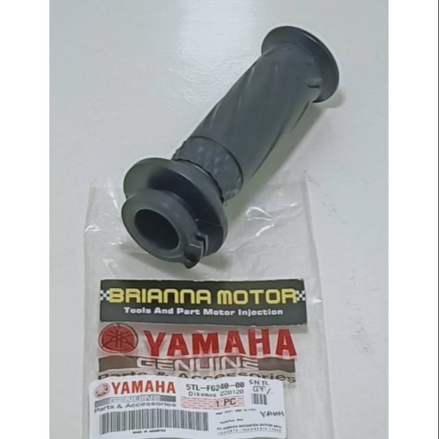 GRIP GAS MIO KARBU ORI YAMAHA 5TL F6240 00