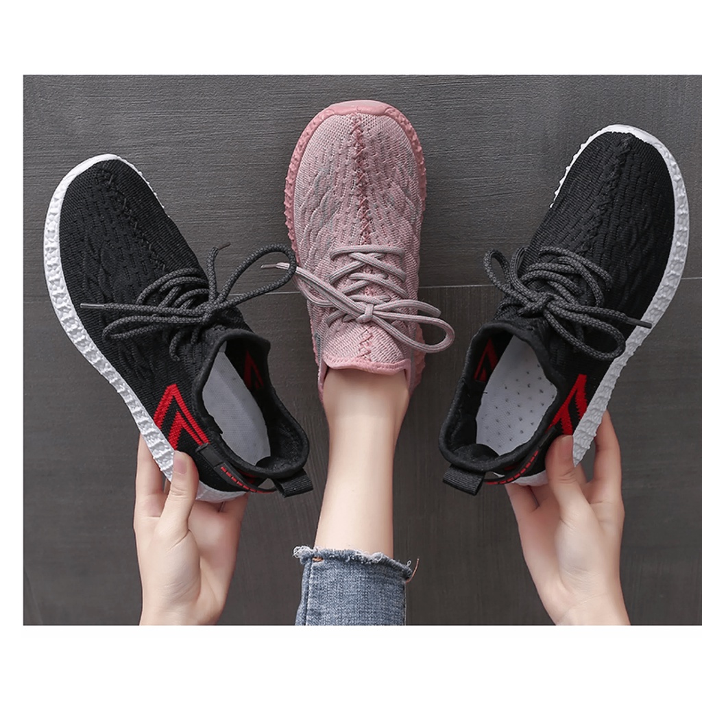 Sepatu Sneaker Wanita Import - Sneaker  FENIKS WIND-STRAP Running Shoes - Sepatu Olaharaga Cewe Santai-5