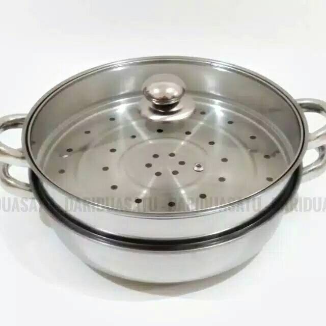 Panci Sukiyaki/Shabu-shabu Steamboat Stainless Medium Tebal 26 cm