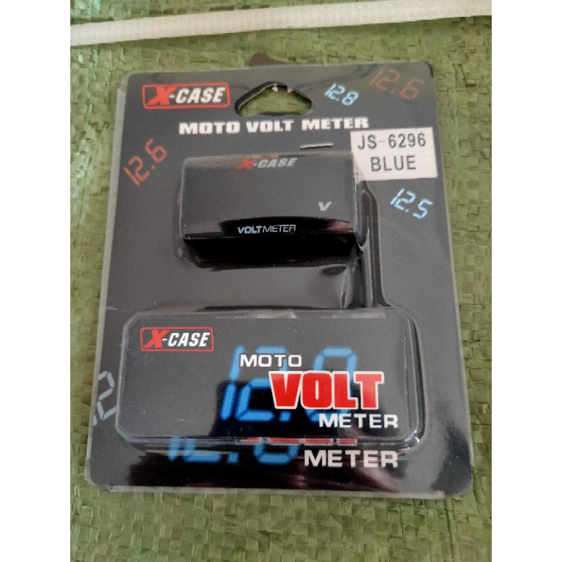 Volt Meter Voltmeter Aki X Case