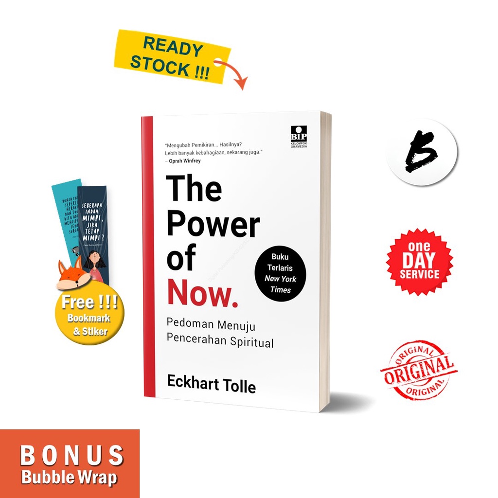 Jual Buku The Power Of Now - Bhuana Ilmu Populer | Shopee Indonesia