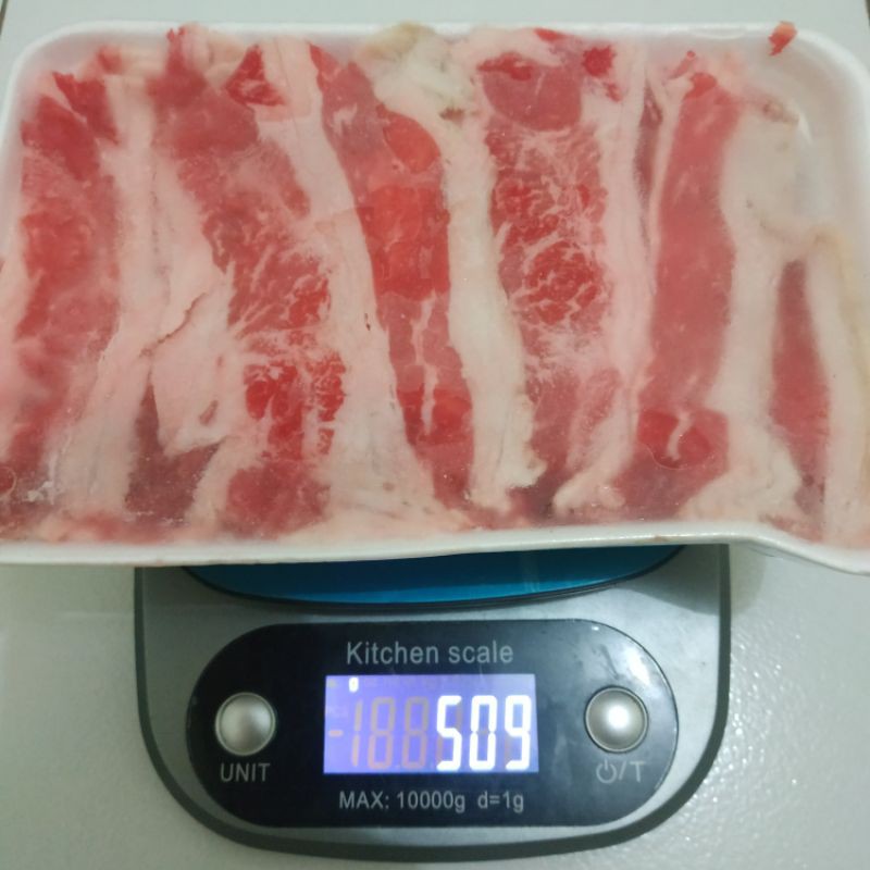 

Shortplate Daging Beef Slice USA 500gram