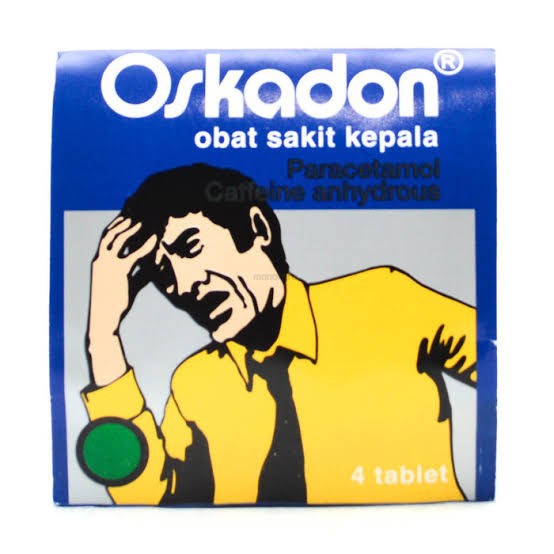 Jual obat sakit kepala oskadon 4 tablet | Shopee Indonesia