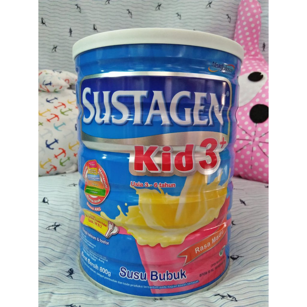 Sustagen KidS 3+ Rasa Madu 800 gr - HTA SUSU / PAMPERS / DIAPERS