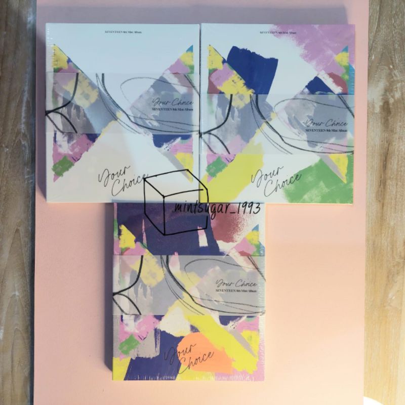 [READY STOCK] Seventeen 8th Mini Album - Your Choice Sealed
