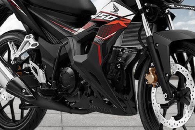 STIKER STRIPING HONDA SONIC 150 R 2019 HITAM