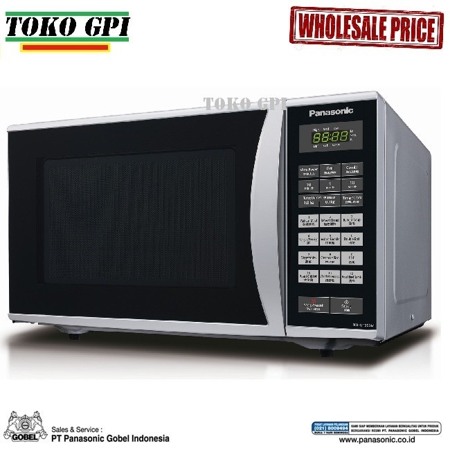 DISKON HOT PANASONIC MICROWAVE OVEN U0026 GRILL  NN GT353 (OVEN DAN PANGGANG) GARANSI 100% BOS