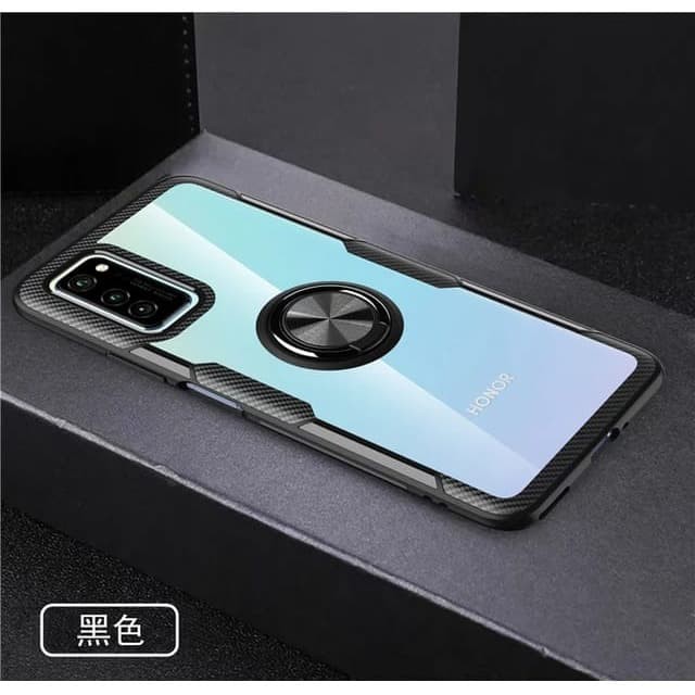 SAMSUNG A51 / A71 SOFT CASE CLEAR MAGNETIC VERUS SERIES - SAMSUNG A51, Hitam