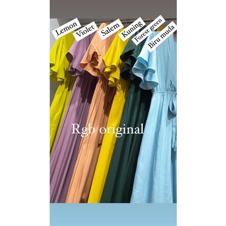 Dress Flowly by RgB Original/gamis/dress/setcel/pajamas