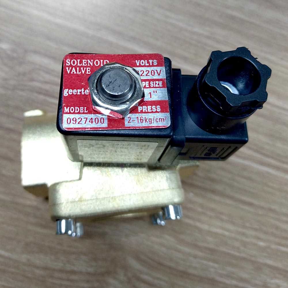 ARS - BestNr Electric Solenoid Water Valve 220V 4 Point 1 Inch - 0927400