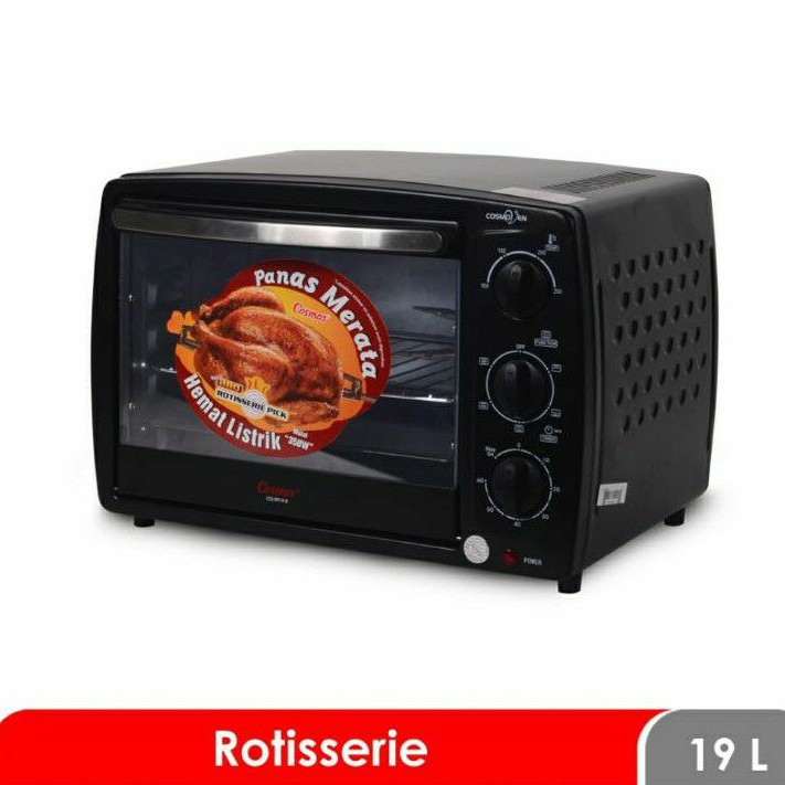 Cosmos Oven CO-9919 R - Oven Cosmos 19 Liter - Oven Low Watt