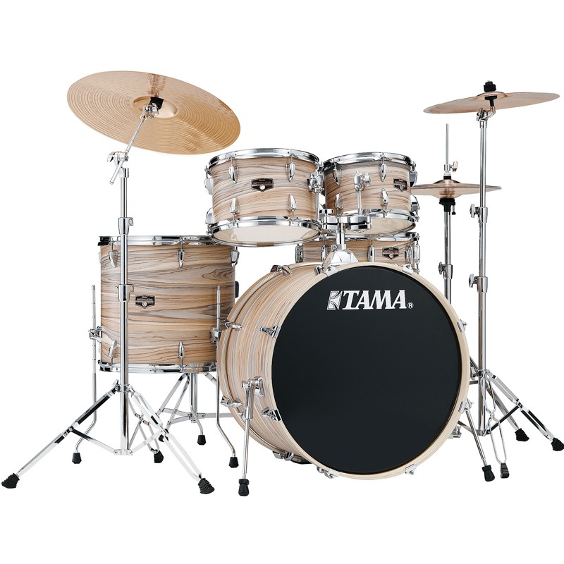 Akustik Drum Set TAMA Imperial Star IE52KH6W NZW + Zildjian Planet Z