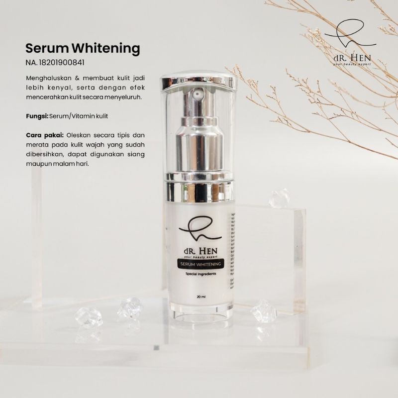 Dr Hen Serum Whitening Acne Dr.Hen ( By Athena Skincare )