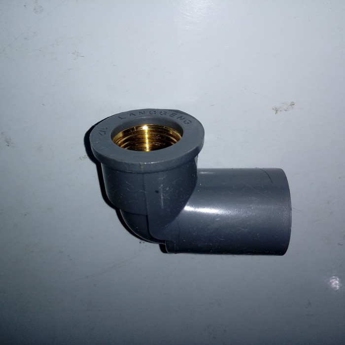 Knee drat dalam kuningan 1/2 inch