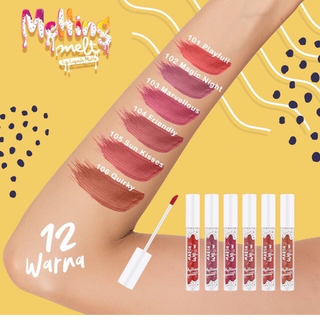 Marshwillow Melting Melt Lip Liquide Matte by Natasha Wilona