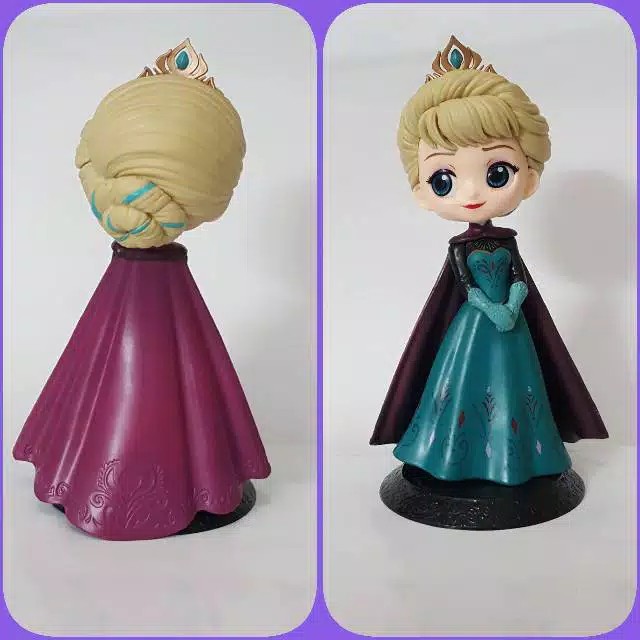 Figure topper cake patung mainan figurin Queen Elsa Frozen 2