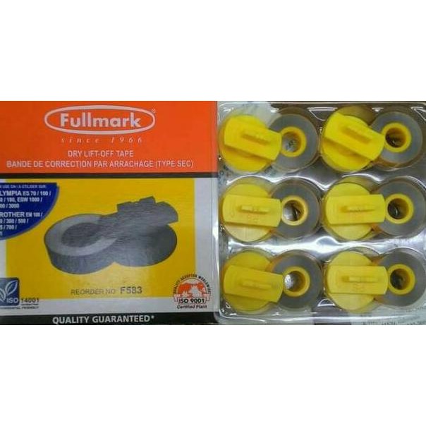 

Terlaris ↷ Penghapus Pita Mesin Tik Brother / Fullmark Lift Off Correction Tape ⇅ Terlaris