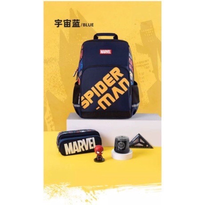 TAS SEKOLAH ANAK SD SMP SMA SPIDERMAN GANDONG BESAR MUAT LAPTOP BUKU LKS