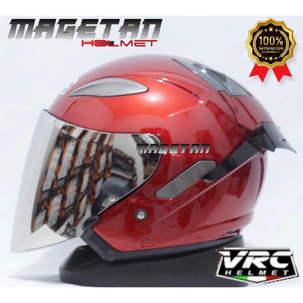 HELM VRC CENTRO paket ganteng spoiler,kaca venom iridium-4