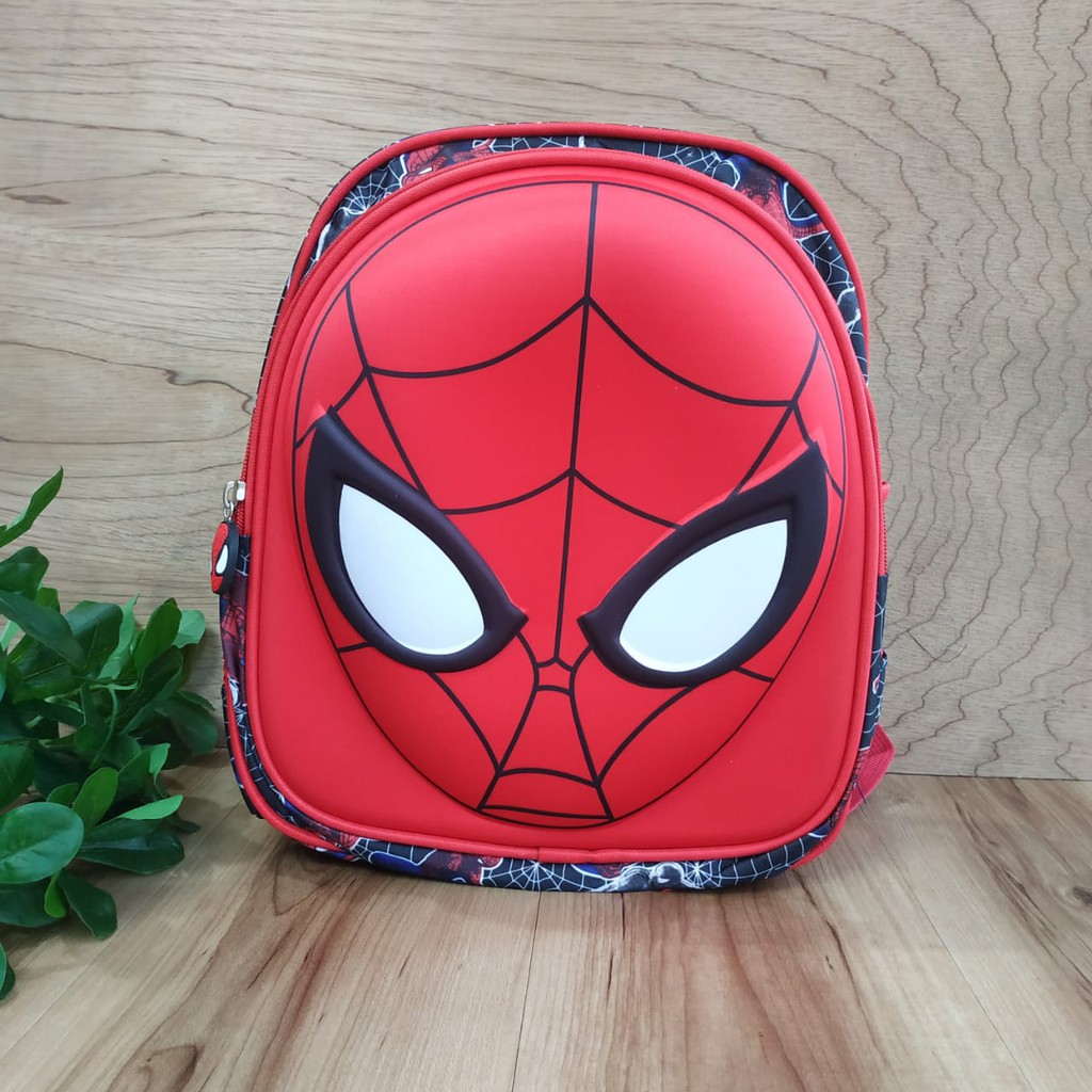 [Brandedbaby] TAS RANSEL ANAK SEKOLAH SUPERHERO IMPORT / RANSEL SEKOLAH ANAK 3D WATERPROOF SPIDERMAN