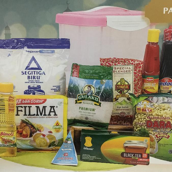 

Terlaris! Paket Sembako Lebaran - Paket Murah Lebaran Pahala