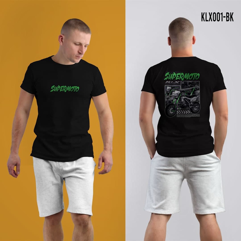 baju kaos motor cross kaos supermoto baju klx supermoto sablon DTF premium cotton 100% original