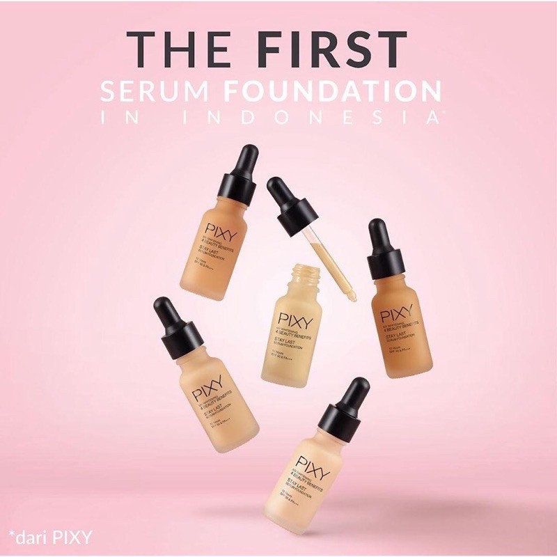 Pixy Stay Last Serum Foundation SPF 50 PA+++ 17ml