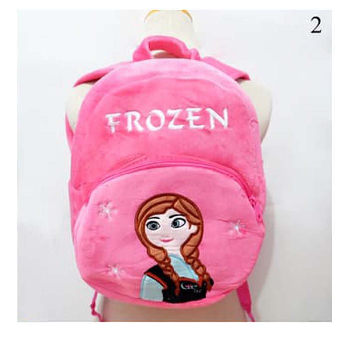 Tas Ransel L untuk sekolah SD TK SMP SMA boneka elsa anna olaf frozen natal