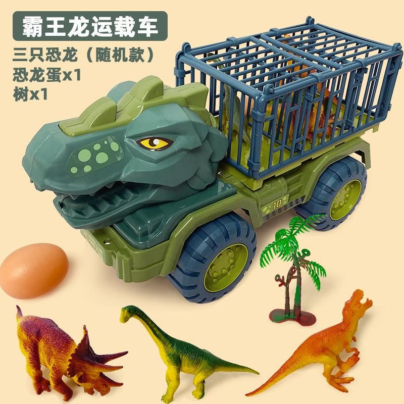 Dinosaur Engineering Jurassic Construction Vehicle mainan mobil truk dino jumbo