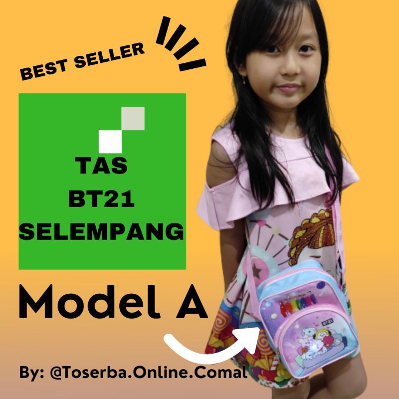 Tas Selempang anak dan dewasa bt21
