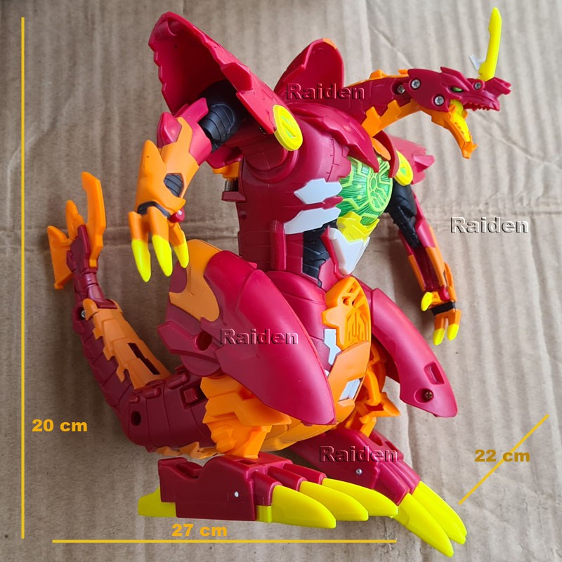Bakugan Dragonoid Maximus BEX-001 Action Figure robot naga