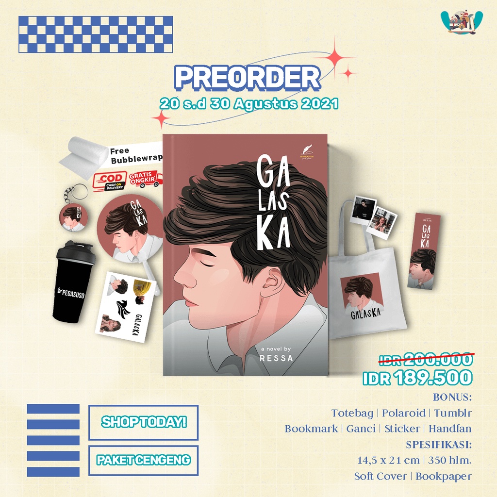 Novel Galaska karya Ressa-Cengeng