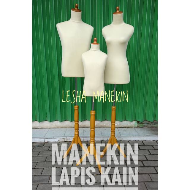 Manekin Lapis Busa Set Cowok Cewek Anak Set