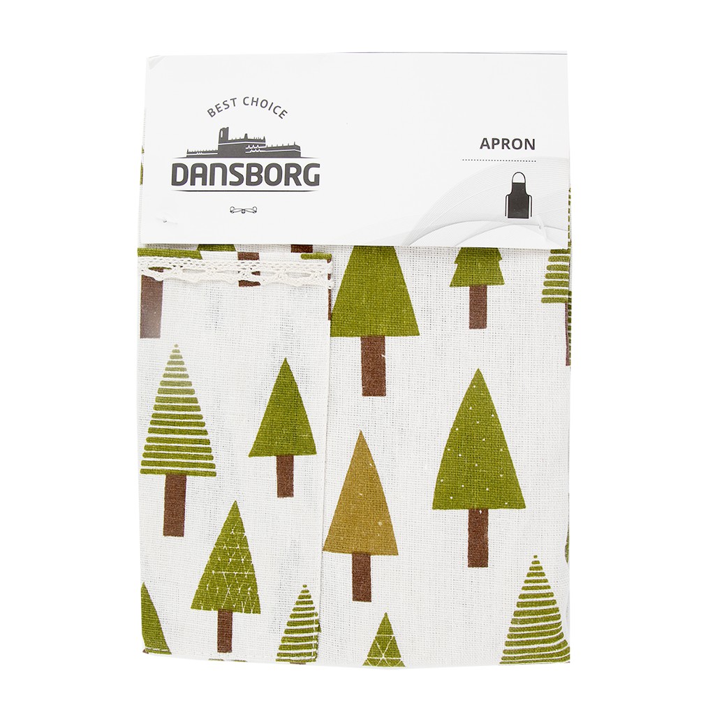 

JYSK Celemek Apron X Tree 66X73XCM Green