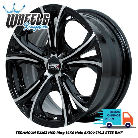 Velg mobil calya racing R14 HSR | Toko velg surabaya gratis ongkir