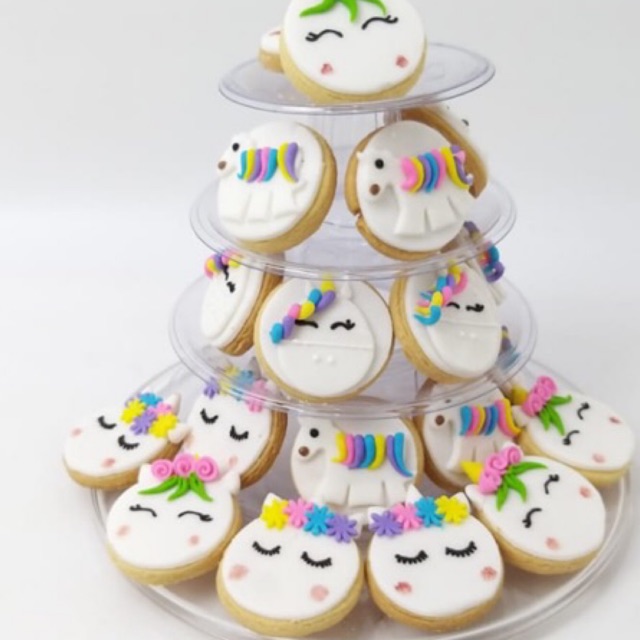 

Unicorn head cookies