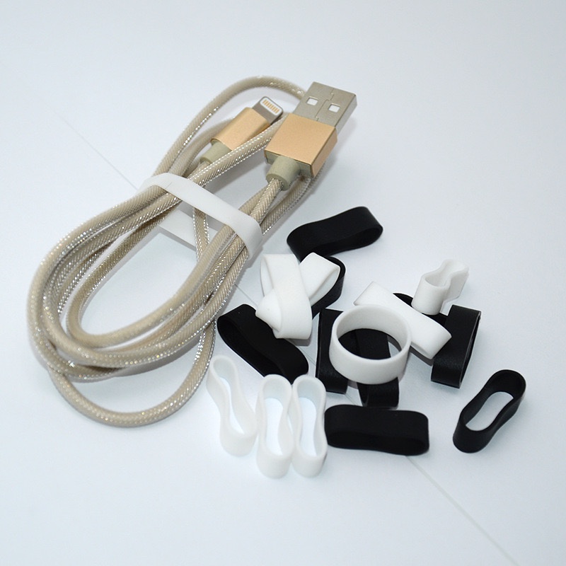 Karet Pengikat Kabel Penggulung Cable Binder Cable Cord Holder