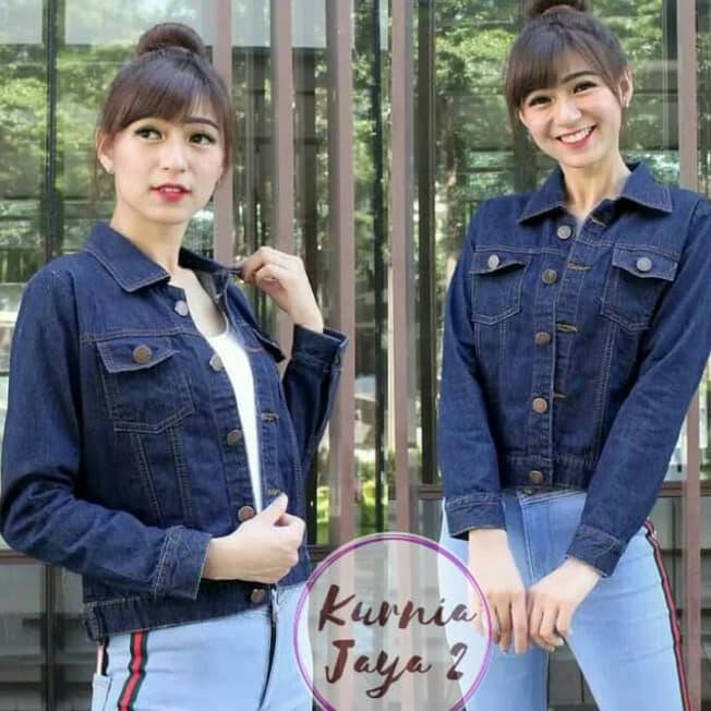 b501 jaket jeans cinderella wanita jaket levis cewek washed terbaru impor 971d