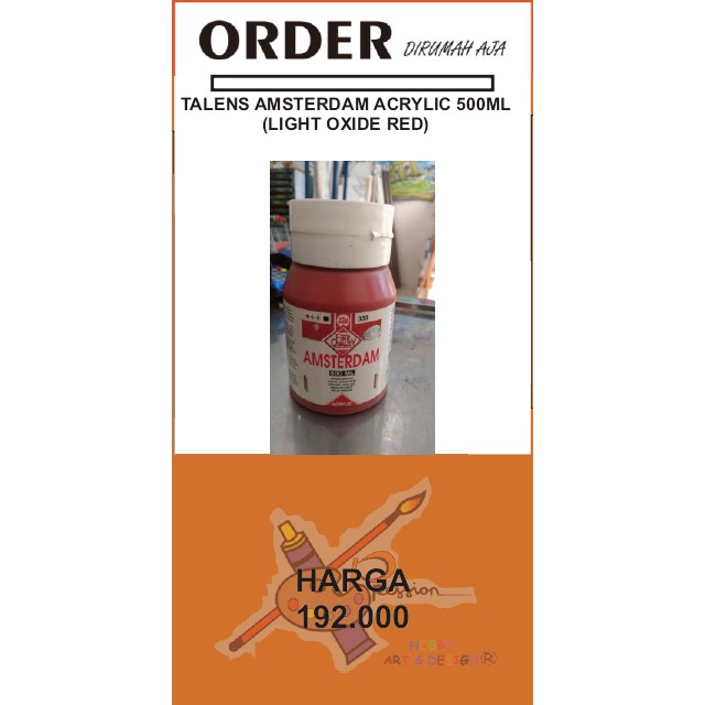 

TALENS AMSTERDAM ACRYLIC 500ML (LIGHT OXIDE RED)