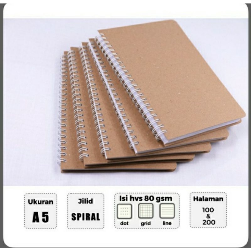 

NOTEBOOK A5 BUKU CATATAN JOURNAL BOOK DIARY BOOK