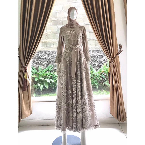 Gamis Faaza Beauty Brocade